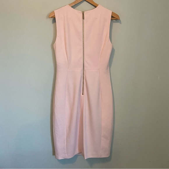 Calvin Klein Pink Sheath Midi Dress for Wedding - Picture 5 of 6